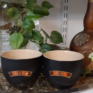 Baileys YOURS MINE Liquor Cups
